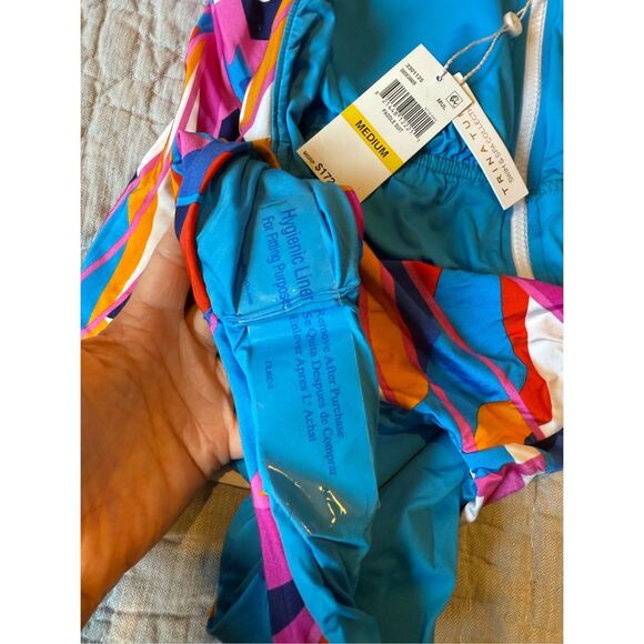 NWT Trina Turk Rio Zip-Up Paddle Suit - Picture 8 of 12